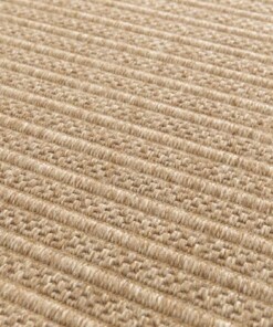 Alfombra de exterior rayas - Corde Ripple natural