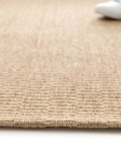 Alfombra de exterior rayas - Corde Grid natural