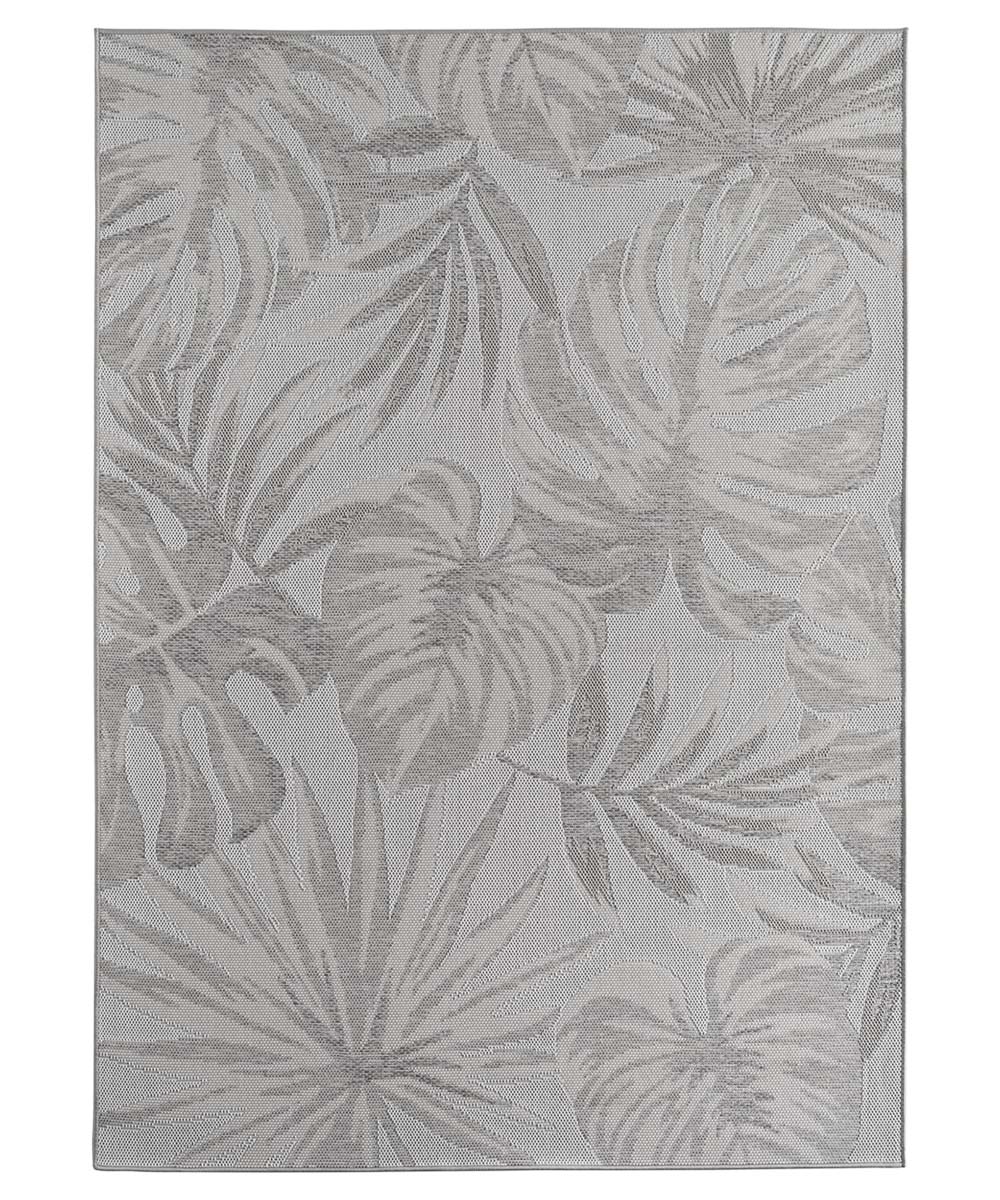 Alfombra de exterior - Mira Leaf gris - overzicht Alfombra de exterior - Mira Leaf gris - overzicht