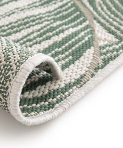 Alfombra Exterior Hojas de Palma - Verdance Canopy Verde