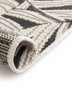 Alfombra Exterior Hojas de Palma - Verdance Canopy Negro