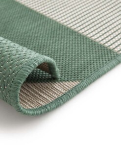 Alfombra Exterior Cuadros - Verdance Mesa Verde/Beige