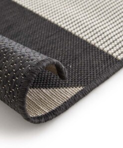 Alfombra Exterior Cuadros - Verdance Mesa Negro/Beige