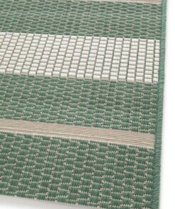 Alfombra Exterior Rayas - Verdance Cadence Verde