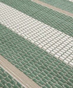 Alfombra Exterior Rayas - Verdance Cadence Verde