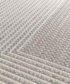 Alfombra Exterior Redonda - Verdance Axis Gris
