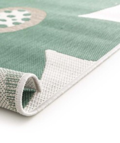 Alfombra Exterior Floral - Verdance Floral Verde