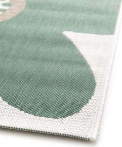 Alfombra Exterior Floral - Verdance Floral Verde