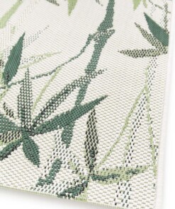 Alfombra de exterior verde - Verdant Panda