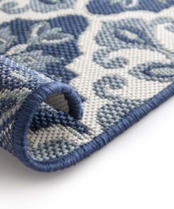 Alfombra de exterior - Bubbly Delft azul