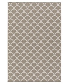 Alfombra de exterior - Earth Scale marrón - overzicht, thumbnail