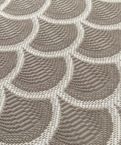 Alfombra de exterior - Earth Scale marrón