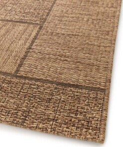 Alfombra Exterior Bloques - Twill Patch Marrón