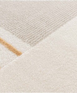 Alfombra Moderna - Forme Courbe Beige