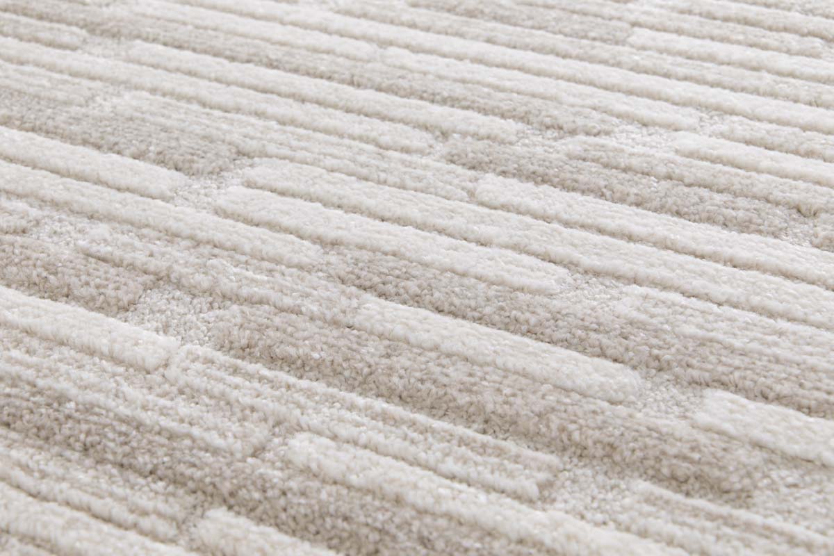 Alfombra Abstracta - Forme Brique Beige Alfombra Abstracta - Forme Brique Beige