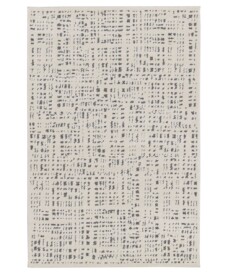 Alfombra de Diseño - Relief Vitrum Blanco/Negro - overzicht, thumbnail