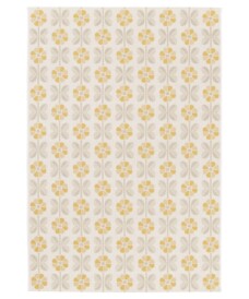 Alfombra de exterior flores - Amber Marigold beige/amarillo - overzicht, thumbnail