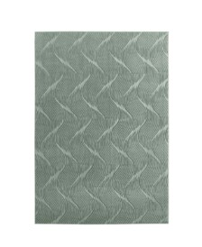 Alfombra suave - Fuzz Whirl verde - overzicht, thumbnail