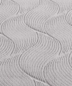 Alfombra suave - Fuzz Whirl gris - close up, thumbnail