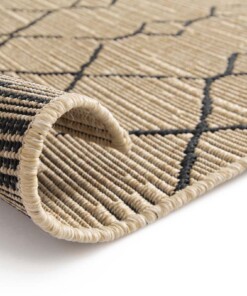 Alfombra Exterior - Bask Taza Beige/Negro