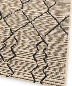 Alfombra Exterior - Bask Taza Beige/Negro