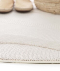 Alfombra Redonda de Mármol - Elevé Marbe Marfil