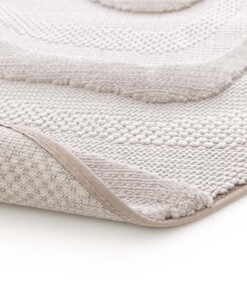 Alfombra Redonda de Mármol - Elevé Marbe Topo