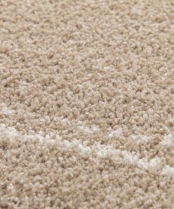 Alfombra de Pelo Largo - Mirage Ligne Beige