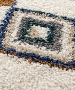 Alfombra Bereber - Atlas Nomad Marrón/Azul