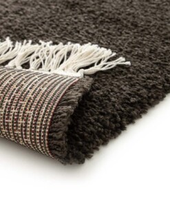 Alfombra Bereber - Atlas Grid Marrón Oscuro