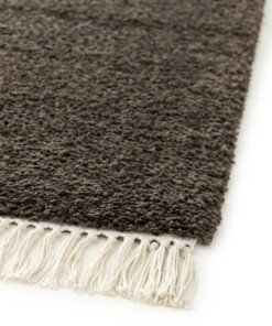 Alfombra Bereber - Atlas Grid Marrón Oscuro