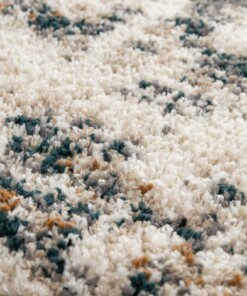 Alfombra Bereber - Atlas Canvas Azul/Beige