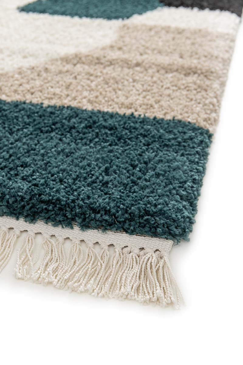 Alfombra Abstracta - Atlas Zenith Petróleo Alfombra Abstracta - Atlas Zenith Petróleo