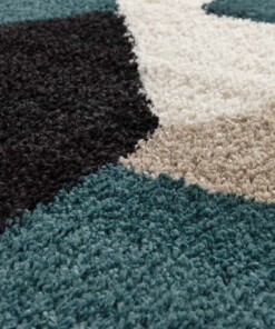 Alfombra Abstracta - Atlas Zenith Petróleo Alfombra Abstracta - Atlas Zenith Petróleo