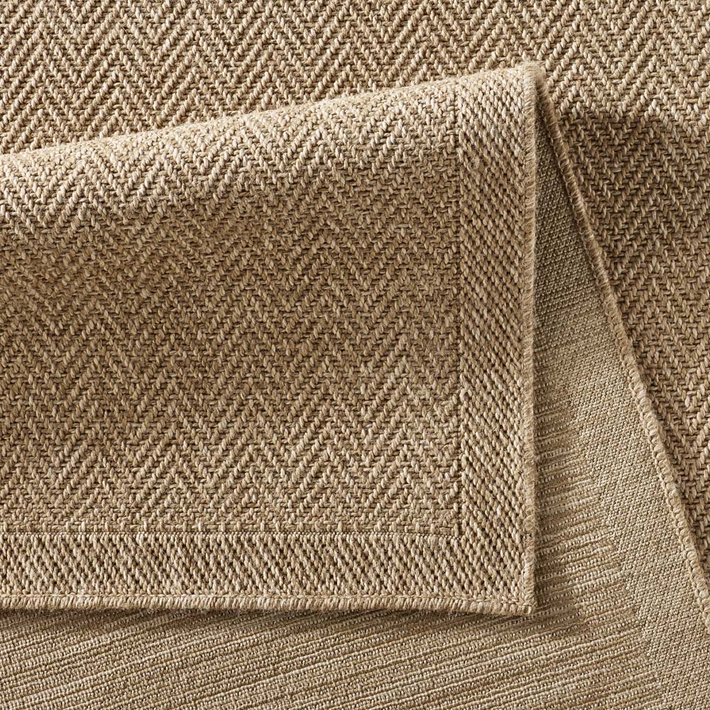 Alfombra yute exterior - Elara beige - close up Alfombra yute exterior - Elara beige - close up