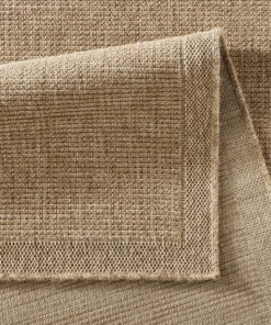 Alfombra yute exterior - Elara beige - close up, thumbnail