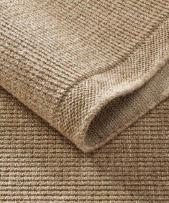 Alfombra yute exterior - Elara beige - close up, thumbnail