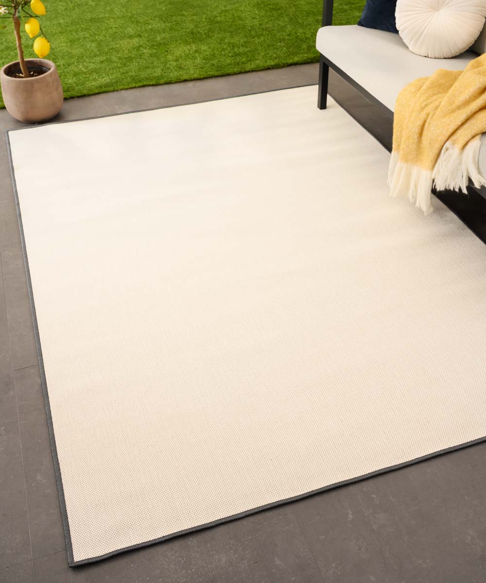 Alfombra de exterior de color sólido - Flip Gris Alfombra de exterior de color sólido - Flip Gris