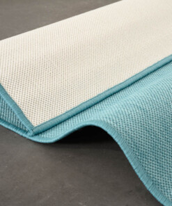 Alfombra de exterior de color sólido - Flip Turquesa - close up, thumbnail