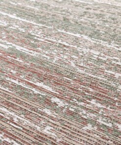 Alfombra de Diseño - Velura Verde Bosque/Rojo