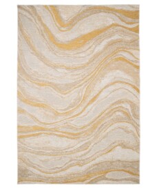 Alfombra de Mármol - Velura Amarillo Ámbar - overzicht, thumbnail