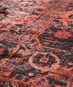 Alfombra de pasillo lavable​ - Leona rojo - close up, thumbnail