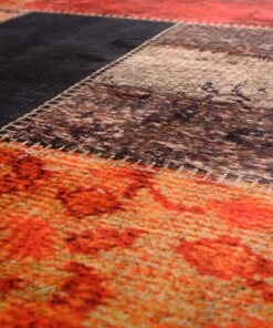 Alfombra de pasillo lavable - Sofia multi - close up, thumbnail Alfombra de pasillo lavable - Sofia multi - close up, thumbnail