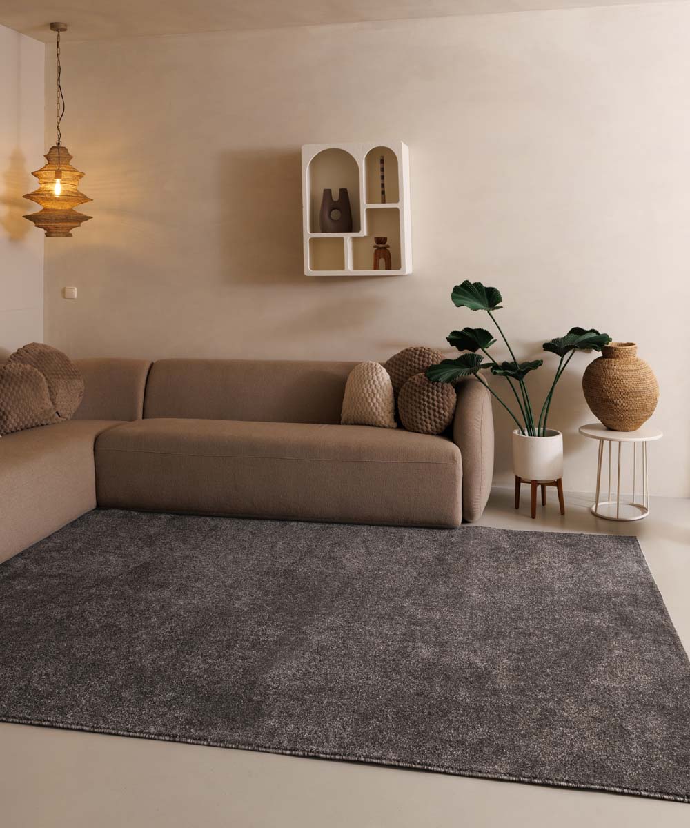 Alfombra de pelo liso Fine - Gris Alfombra de pelo liso Fine - Gris