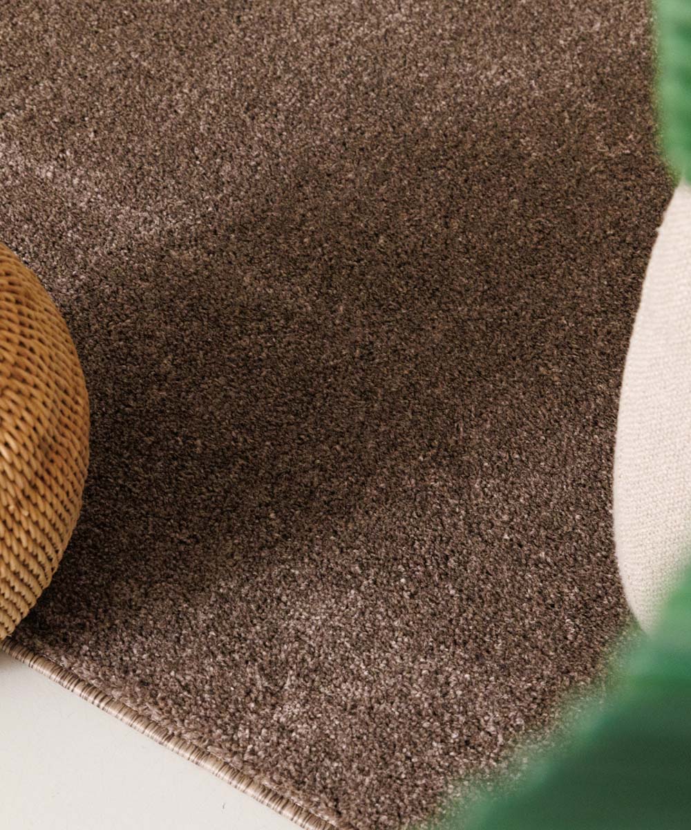 Alfombra de pasillo de pelo liso Fine - Moca Alfombra de pasillo de pelo liso Fine - Moca