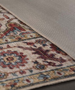 Alfombra exterior vintage​ - Valenca Brio rojo/azul oscuro