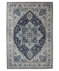 Alfombra exterior vintage​ - Valenca Brio azul - overzicht, thumbnail