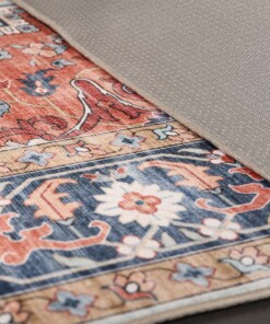 Alfombra exterior vintage​ - Valenca Fino verde/azul