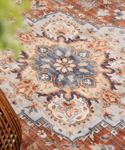 Alfombra exterior vintage​ - Valenca Fino terracota