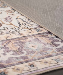 Alfombra exterior vintage cuadrada - Valenca Fino morado/rosa Alfombra exterior vintage cuadrada - Valenca Fino morado/rosa